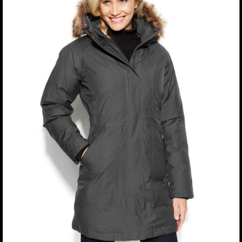 TNF Arctic Parka Women’s XL Winter Coat Graphite Heather